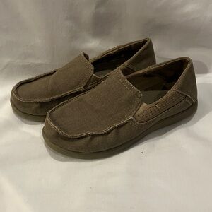 Crocs Shoes Youth 3 Boys Santa Cruz II Casual Slip On Loafer 204025 Casual Comfy